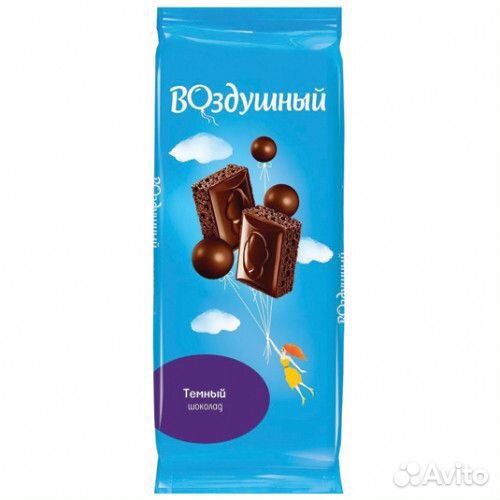 Шоколад Воздушный темный 85гр*20