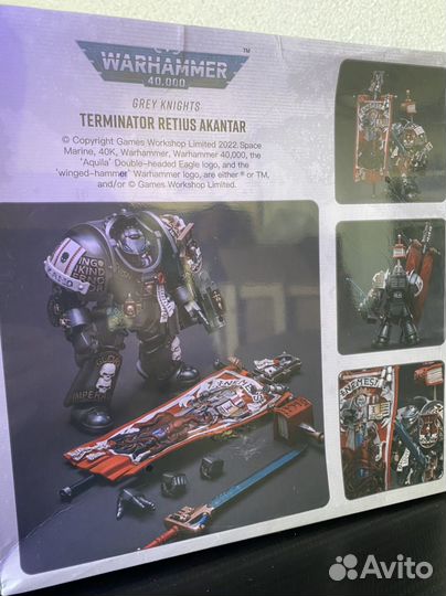 Warhammer 40k: grey knight Retius Akantar joytoy