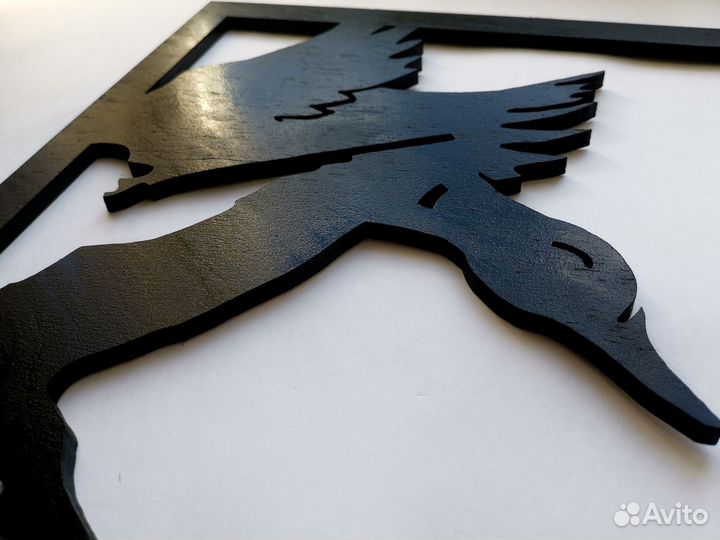 Набор панно из дерева на стену охота