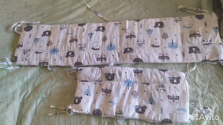 Бортики в детскую кроватку бу