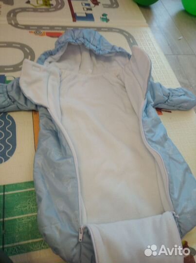 Конверт в коляску демисезонный