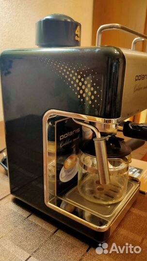 Кофеварка рожковая polaris