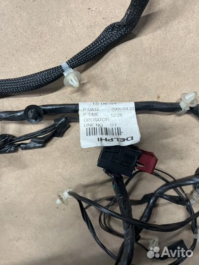 Saab 9-3 проводка крышки багажника