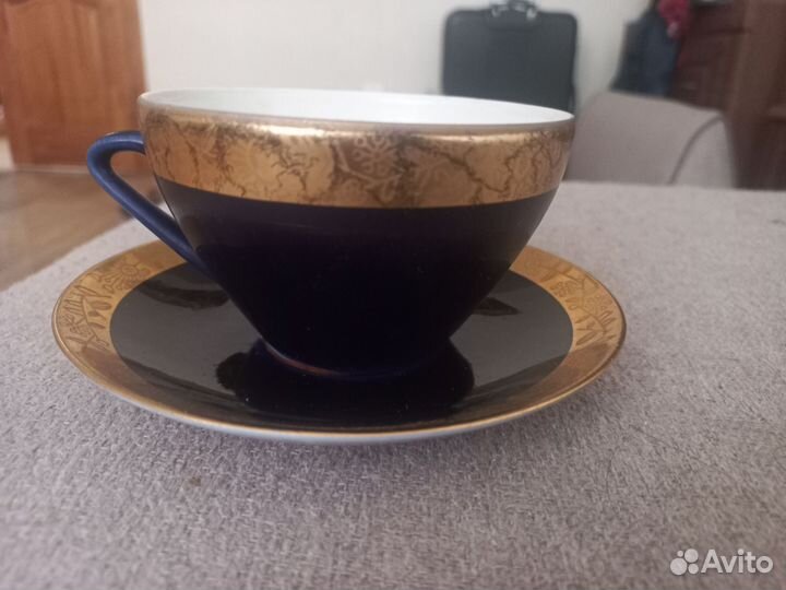 Чашка с блюдцем лфз
