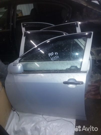 Дверь крышка багажника Byd F3 серебро