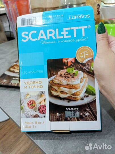 Весы кухонные новые