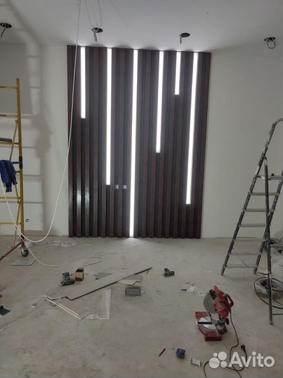 Декоративные рейки для стен