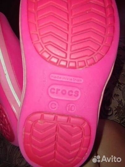 Сапожки crocs с10 16.6см