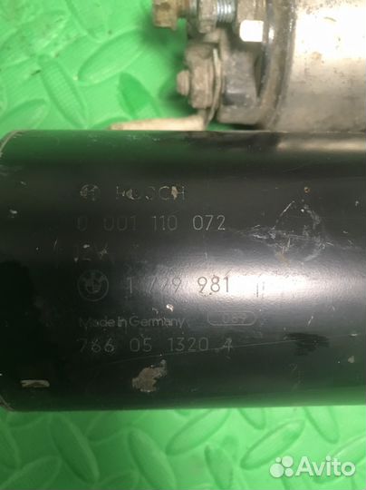 Стартер бмв е38 е39 е53, М62