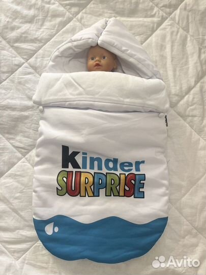 Конверт на выписку для мальчика осень-весна