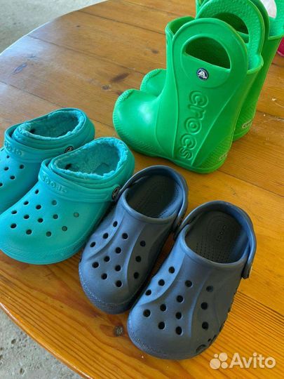 Crocs для мальчика 26-27 размер