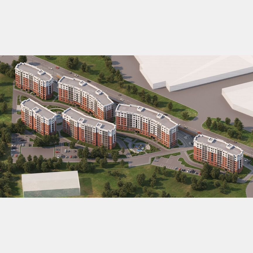 1-к. квартира, 41,1 м², 3/8 эт.