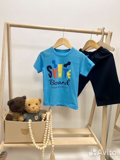 Летний костюм 98-116 на мальчика. Турция
