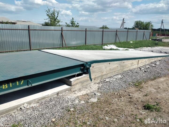 Автомобильные весы 60 тонн 18 метров (без рамы)