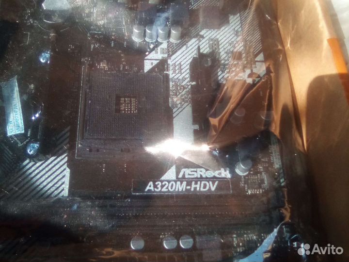 Плата AM4+Ryzen 5 5500+16Gb