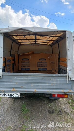 Кузов на газель 3 метра б/у каркас + тент в сборе