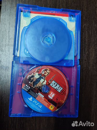 Red Dead redemption 2 ps4 диск