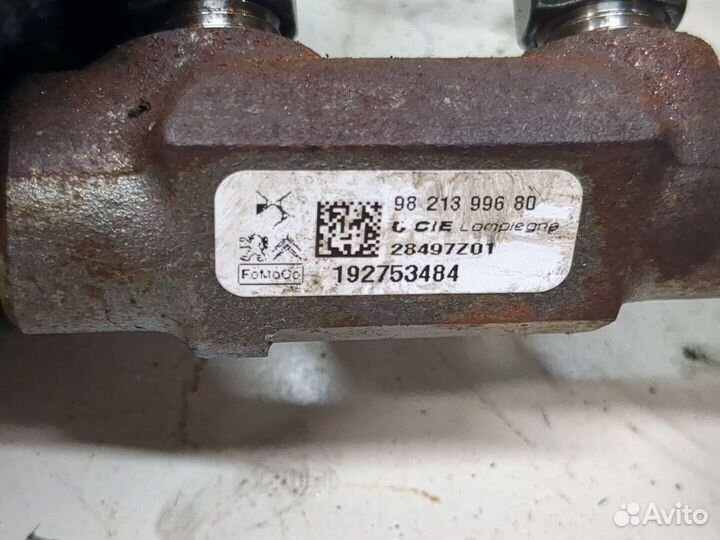 Рампа топливная Opel Grandland X, 2020