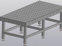 Сварочный стол 3d чертежи