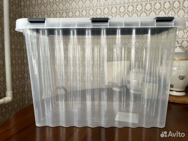 Контейнер для хранения, с распашной крышкой