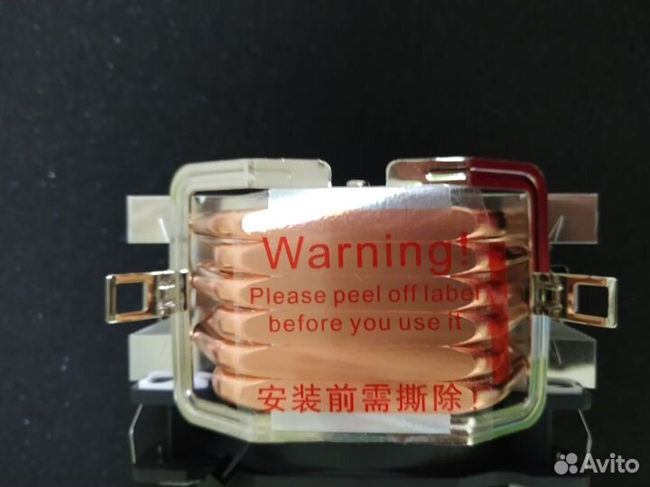 Кулер CPU snowman 4Pin Снеговик