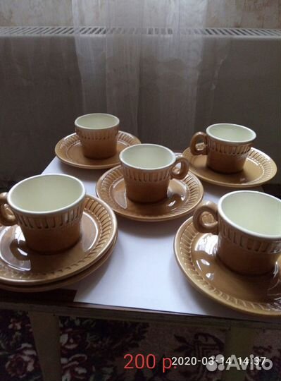 Чашки, бокалы, рюмки и т. д