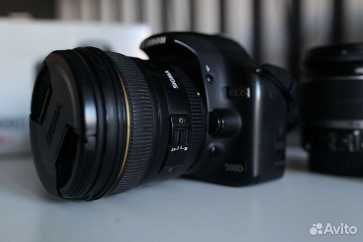 Canon eos 500d, объектив Sigma EX 50мм 1:4