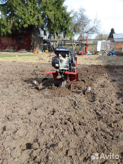 Вспашка земли, услуга мотоблока. распашка