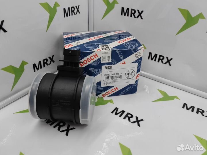 Датчик массового расхода воздуха 0281006048