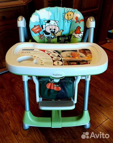 Peg perego стульчик pappa diner