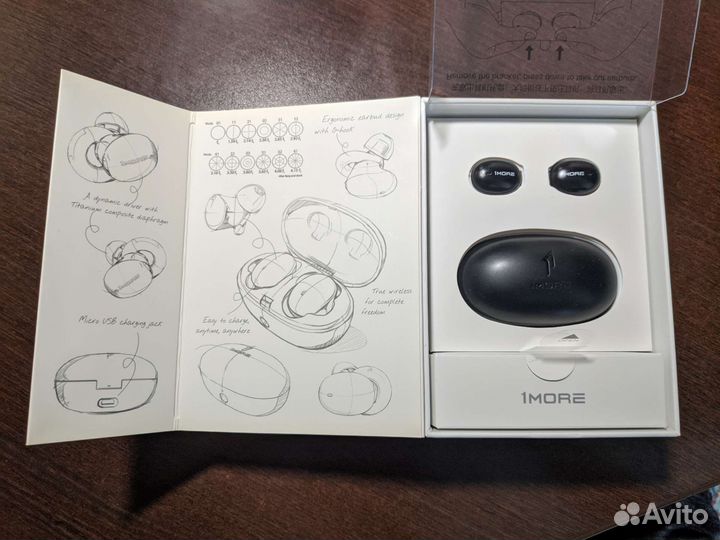Беспроводные наушники 1more Stylish TWS