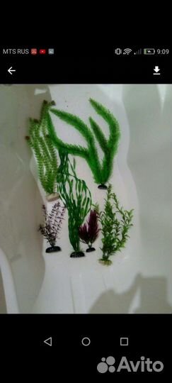 Искусственные растения для аквариума