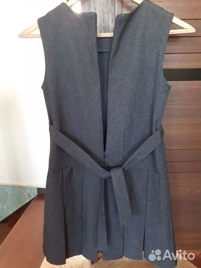 Школьная форма для девочки серая