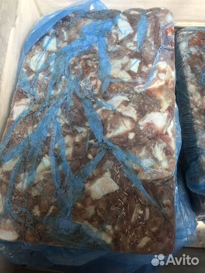 Свиные мясные обрезки на корм животным