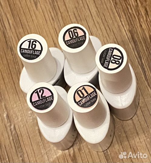 Камуфлирующая база LunaLime набор 5шт