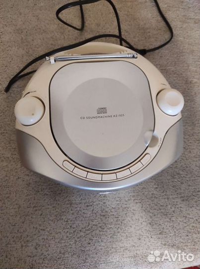 Cd проигрыватель philips(магнитофон)