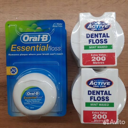 Зубная нить 50 м и 200 м (Великобритания)