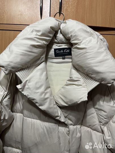 Пуховик женский длинный