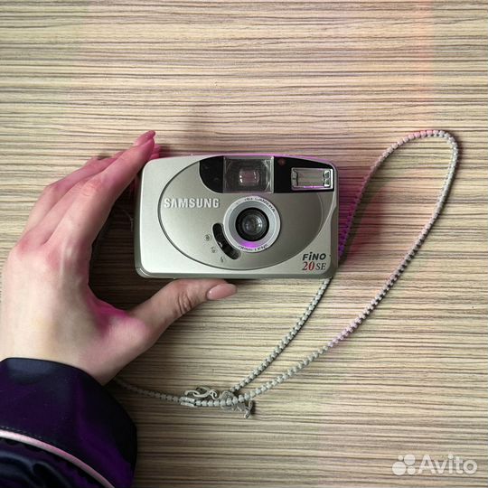 Компактный плёночный фотоаппарат Samsung fino 20SE
