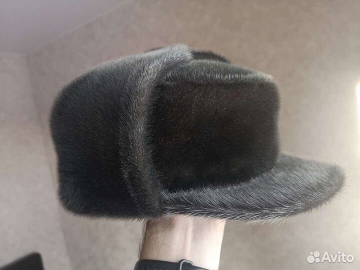 Зимняя шапка финка из нерпы