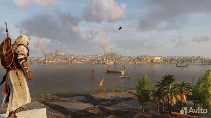 Игра Assassin's Creed Истоки + Lego Marvel для PS4