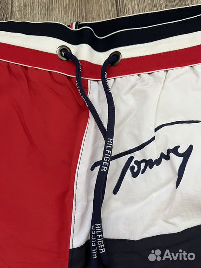 Плавательные шорты tommy hilfiger мужские