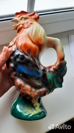 Графин Петух 50-50-х годов СССР