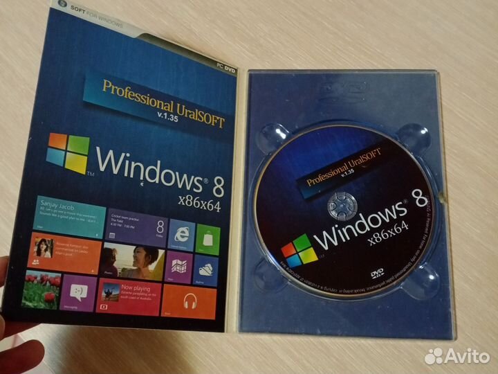 Диск dvd windows 8 professional v.1.35