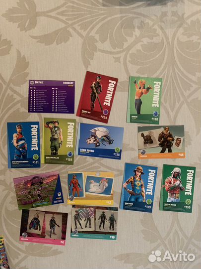 Карточки fortnite