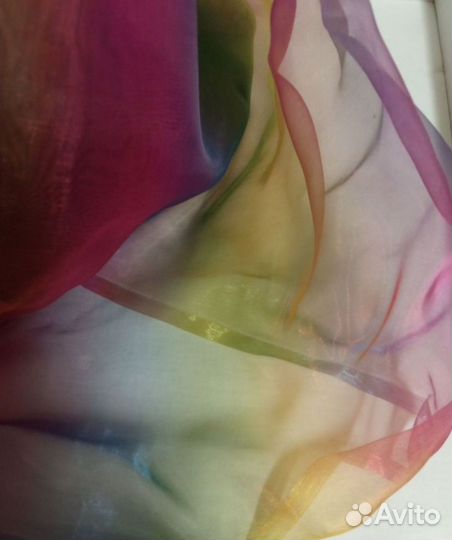 Органза Радуга отрез 4,2м