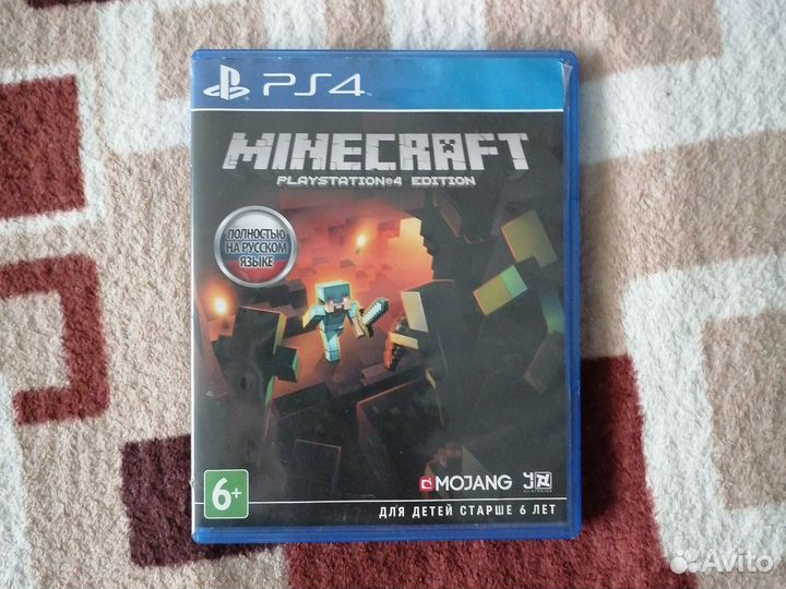 Диск Minecraft на ps4