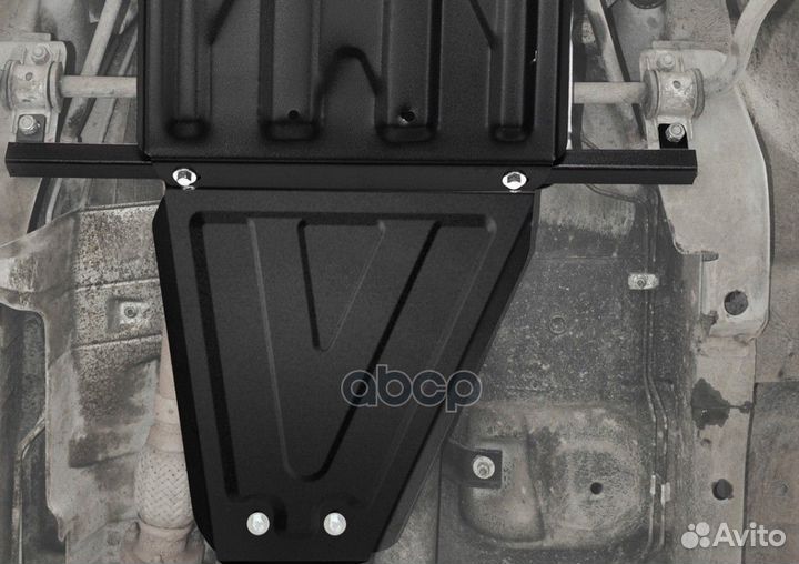 Защита кпп Chevrolet Niva крепеж в комплекте ст