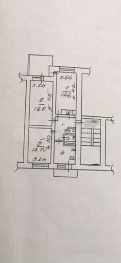 3-к. квартира, 70 м², 4/5 эт.
