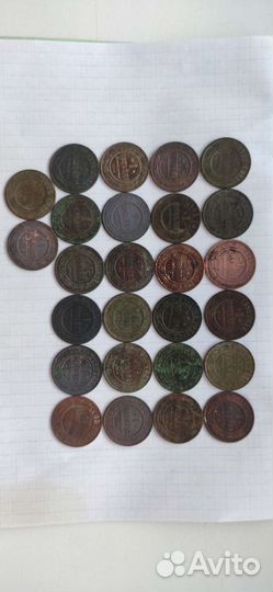 Монеты Николая 2 1к